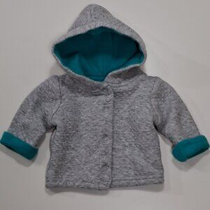 Trois Moutons Hooded Jacket - Newborn